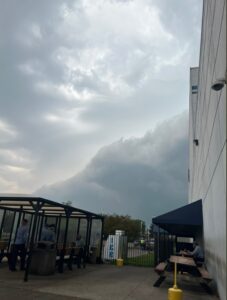 PHOTO Of Weather Moving Into Troy Ohio From West Virginia Before Tornado Hit In Troy City Limits