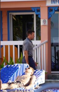 PHOTO Proof Armie Hammer Was At Timeshare Office In Cayman Islands Dressed Up As Hotel Staffer