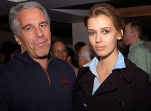 PHOTO Rachel Chandler Serving Jeffrey Epstein And Fufilling All Of His Needs At Party On His Private Island