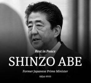 PHOTO Rest In Peace Shinzo Abe Wallpaper