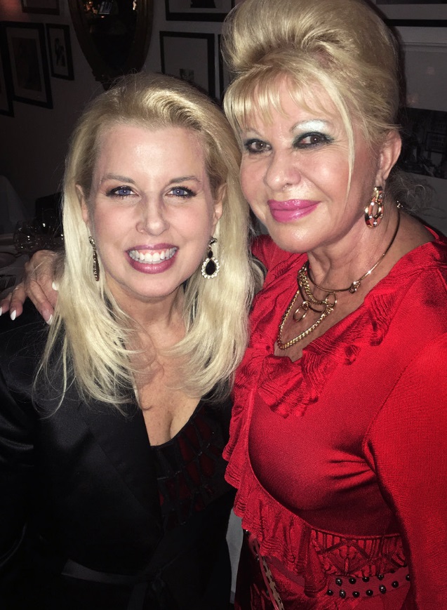 PHOTO Rita Cosby With Ivana Trump Before She Died