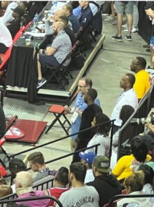 PHOTO Rob Pelinka Was Spilling News Directly To Woj With Rich Paul By His Side Speaking For Lebron