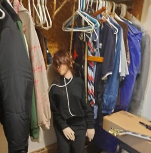 PHOTO Robert Crimo Storing His Toy Doll In His Bedroom Closet