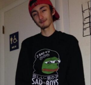 PHOTO Robert Crimo Wearing Pepe The Frog Tee Which Is Common Symbol Co-opted And Used By Alt Right