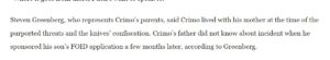 PHOTO Robert Crimo's Father Claims He Didn't Know His Son Threatened To Kill His Family When HE Sponsored His Son's FOID Application To Purchase Guns