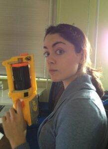 PHOTO Shivon Zilis Is Such A Nerd She Uses Nurf Guns In Her Office Regularly