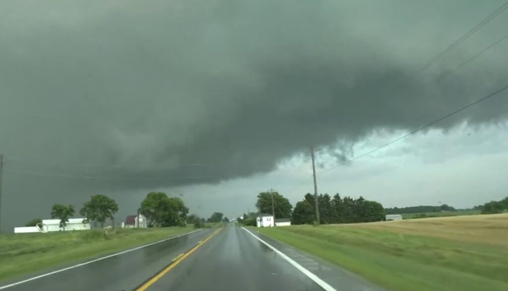 PHOTO Sky Looked Like It Was About To Fall In Attica Ohio On Wednesday ...