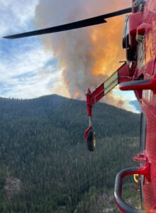 PHOTO The Flames Continue To Grow At The Washburn Fire In Yosemite