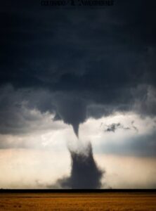 PHOTO Tornado That Hit Stratton Colorado Was A Dusty Cone Tornado