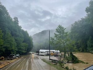 PHOTO What's Left Of Lower Lost Creek In Perry County Kentucky After Severe Flooding