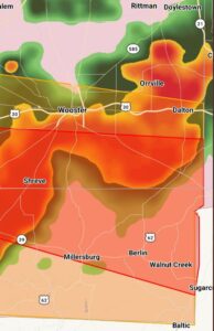 PHOTO Wooster Orrville Dalton And Shreve Ohio Were All In Path Of Tornado On Wednesday