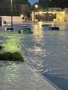 PHOTO Worst Flooding In St Louis Was On Hanley North Of Manchester In Brentwood