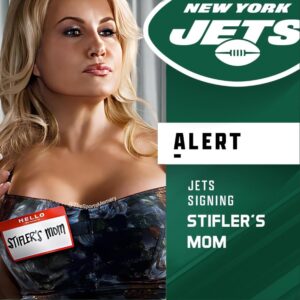 PHOTO Zach Wilson Gets Another Weapon Stifler's Mom Signed By Jets Meme