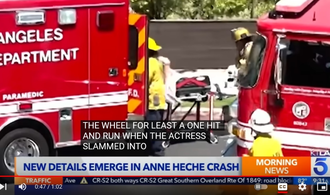 PHOTO 47 Seconds Into Being Taken On Ambulance Cart Anne Heche Got Up ...