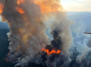 PHOTO Aerial View Of How Big The McKinney Fire Got On Sunday