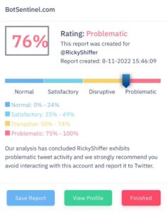 PHOTO Analysis Of Ricky Shiffer's Twitter Account Flagged It As Problematic That Users Should Avoid Interacting With