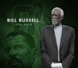 PHOTO Bill Russell 1934-2022 RIP