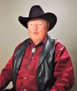PHOTO Donald Trump Dressed Up Like A Cowboy With A Bolo Tie