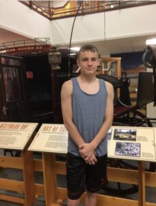 PHOTO Ethan Miller Enjoying Himself At Old Museum In Oregon