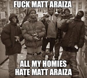 PHOTO F*ck Matt Araiza All My Homies Hate Matt Araiza Meme