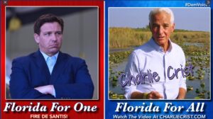 PHOTO Florida For One Vs Florida For All Ron DeSantis Charlie Crist Meme