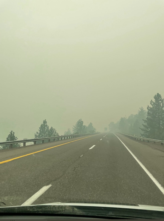 PHOTO Gas Pumps Shut Off West Of I5 In Yreka California And Air Is