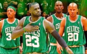 PHOTO If Lebron Had Kevin Durant's Mindset He Would Have Joined Ray Allen Paul Pierce And KG In Boston For Easy Ring