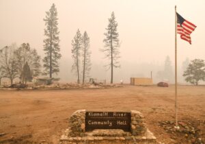 PHOTO Klamath River Community Was Completely Burned To The Ground By McKinney Fire