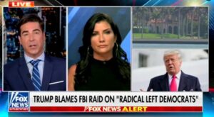 PHOTO Kristi Noem Looking Flawless Defending Donald Trump On Fox News After Mar-A-Lago Was Raided Today