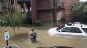 PHOTO National Guard Searching The Streets Of Dallas For Local Who Could Drown In Floodwaters