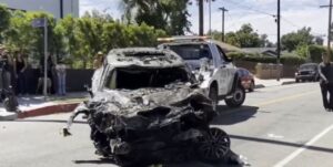 PHOTO Of Anne Heche's Car Getting Towed Away