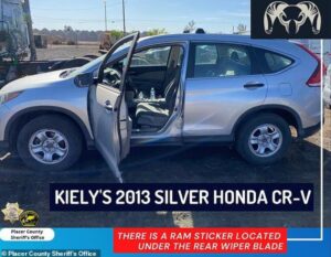 PHOTO Of Kiely Rodni's 2013 Silver Honda CRV With License Plate 8YUR127