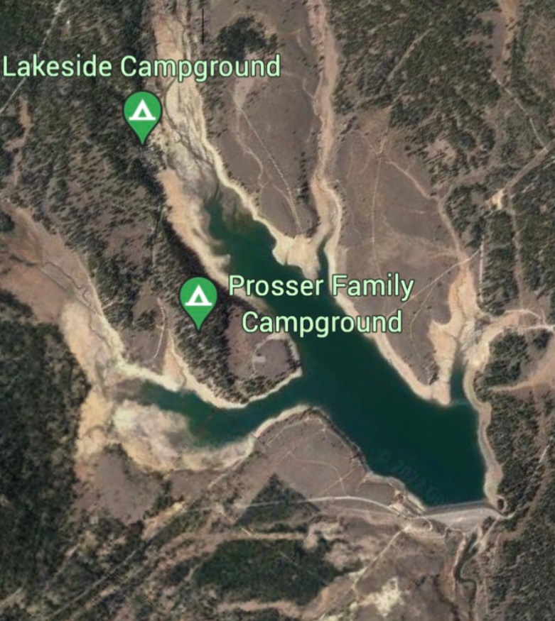 PHOTO Prosser Lake Where Kiely Rodni Was Found Is 1.5 Miles Long And
