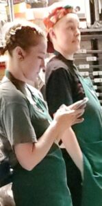 PHOTO Two Starbucks Workers At Mall Of America Could Care Less About Mass Shooting Lockdown And Are On Their Phones