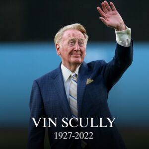 PHOTO Vin Scully 1927-2022 RIP