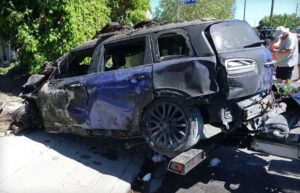 PHOTO What Was Left Of Anne Heche's Car After Crash