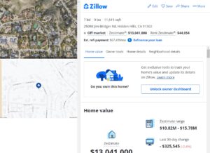 PHOTO Zillow Listing Of Vin Scully's $1.6 Million Hidden Hills Mansion That Has 7 Bedrooms And 9 Bathrooms Over 11.6K Square Feet