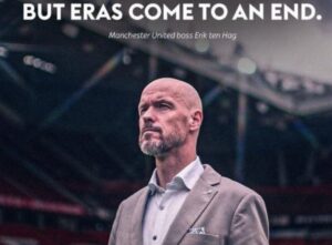 PHOTO But Eras Come To An End Manchester United Boss Erik Ten Hag Wallpaper