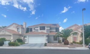 PHOTO Close Up Of Robert Telles' House In Las Vegas