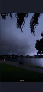 PHOTO Close Up Of Tornado Touching Down In Hollywood Florida And Spinning In Residential Neighborhood