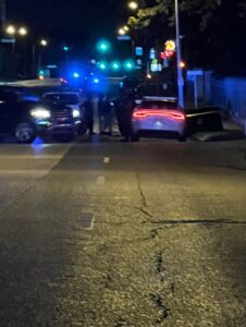 PHOTO Dead Body Laying On Poplar Avenue In Mempis After Ezekiel Kelly Shot Woman Dead After Carjacking Her