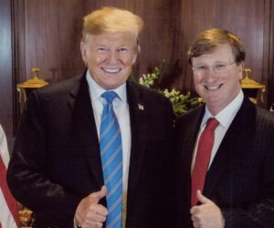 PHOTO Donald Trump With Governor Tate Reeves