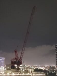 PHOTO Downtown Fort Lauderdale Didn't Remove Cranes All Over Before Hurricane Ian And They Are Dangerous