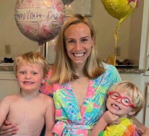 PHOTO Eliza Fletcher With Her Two Sons On Mother's Day