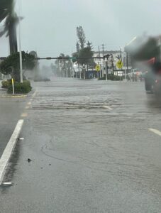 PHOTO Flooding On US 41 In Naples North Of Fifth Avenue Was So Bad Roads Were Impassable But People Were Still Trying To Drive On Them