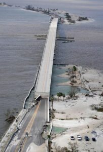 PHOTO HD View Above Sanibel Causeway Broken In Half Looks Straight Out Of A Movie