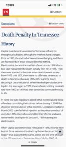 PHOTO If The Death Penalty History In Tennessee Is Any Indication Ezekiel Kelly Could Very Well Face It