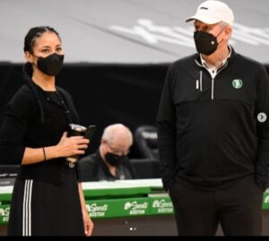 PHOTO Ime Udoka's Mistress Casually Hanging Out With Danny Ainge