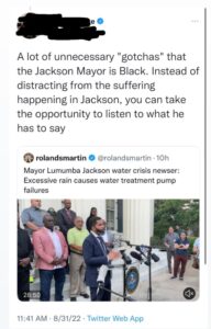 PHOTO Jackson Mississippi Has No Water Because Of Racism From White People In A Community That Is 82% Black