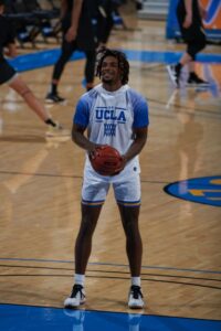 PHOTO Jalen Hill Wearing Signature Shorts For UCLA Basketball